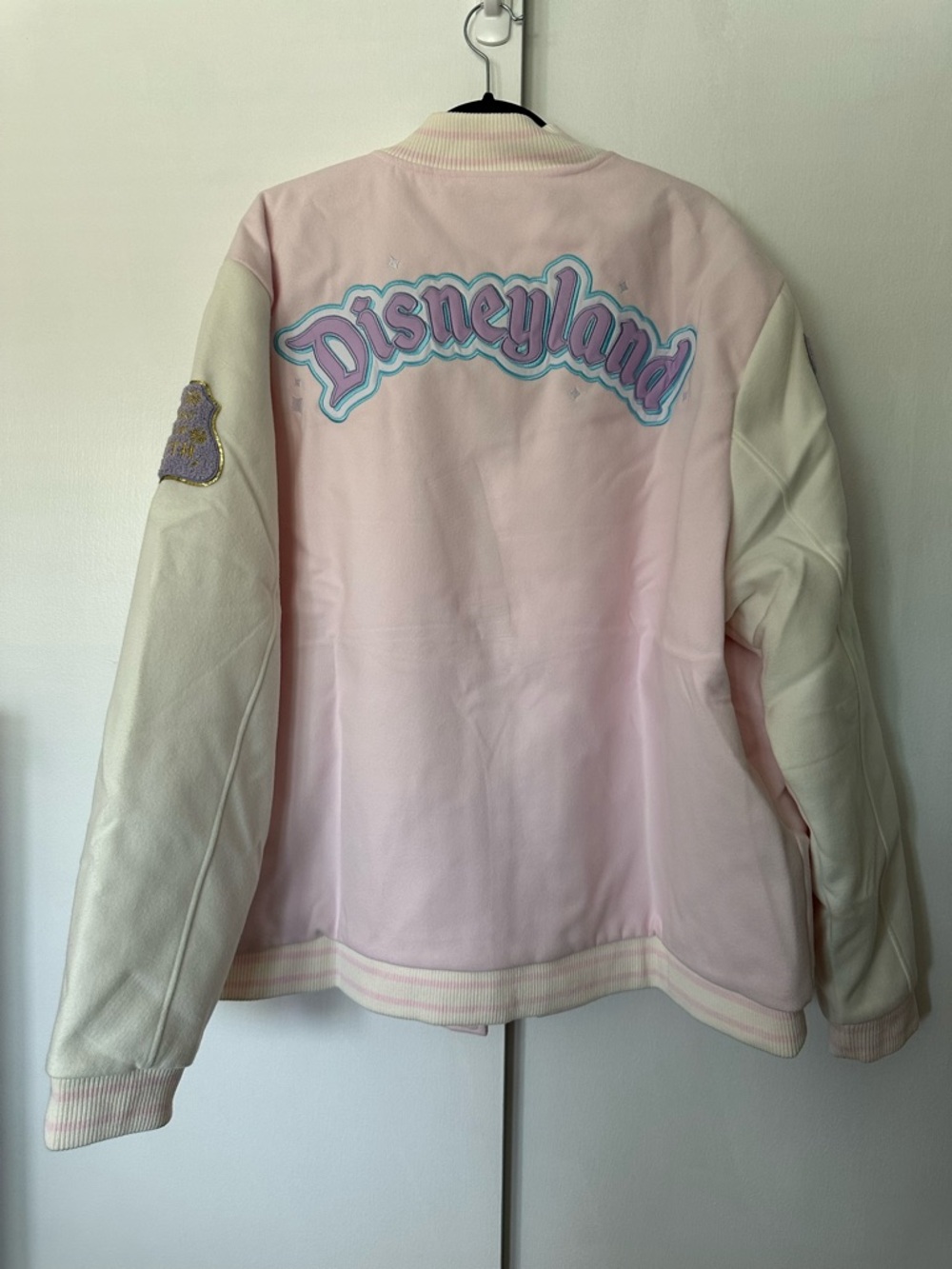 Disney x Stoney Clover Pink Varsity Jacket new with tags size 2x - Picture 11 of 11